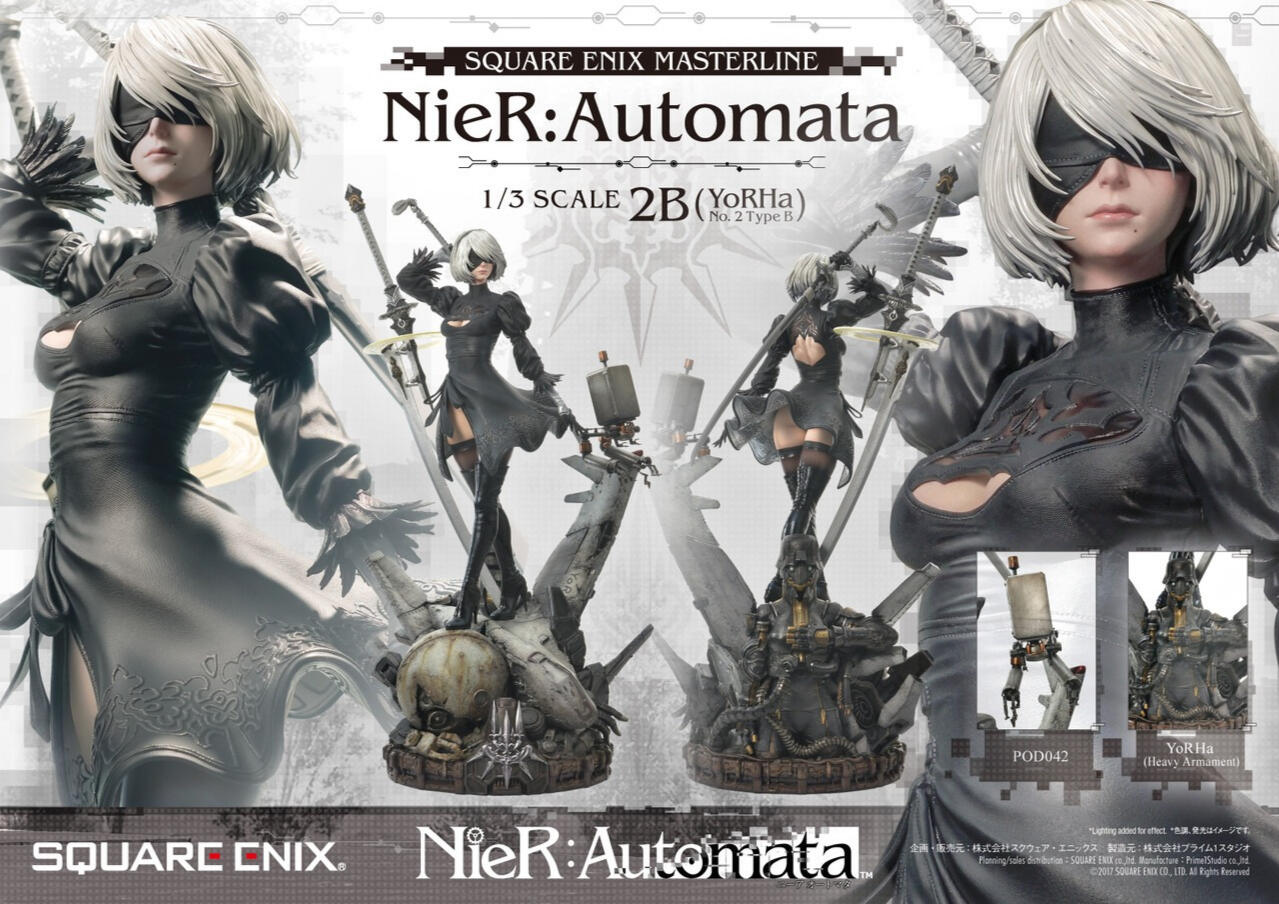NieR: Automata Masterline 2B Statue
